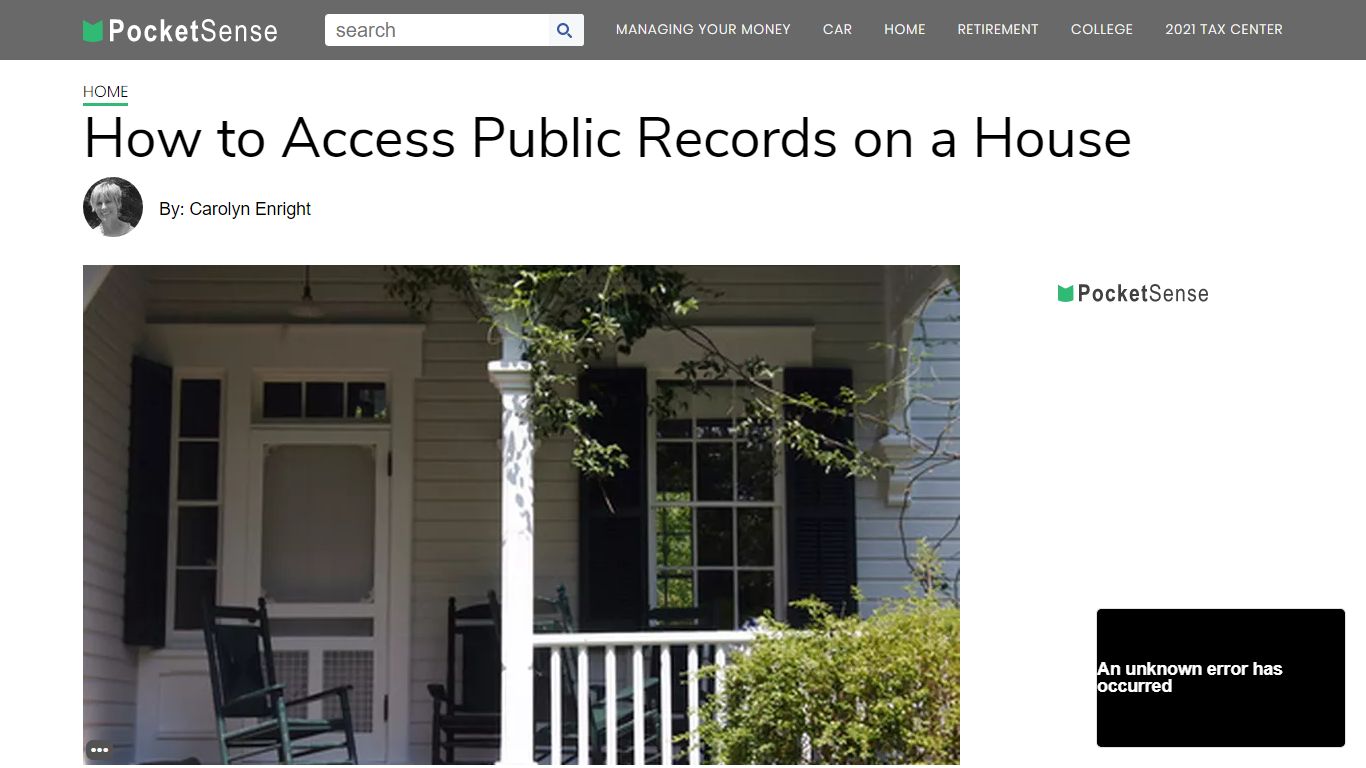 How to Access Public Records on a House | Pocketsense